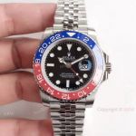 Rolex GMT Master II Pepsi Replica Watch DJ factory 904L Swiss 2836